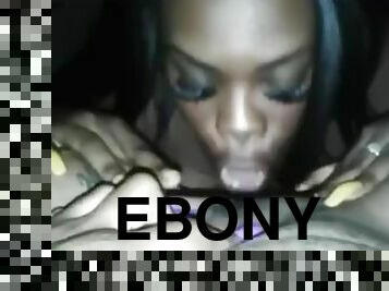 POV ebony eating pussy