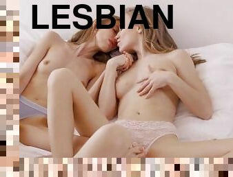 chatte-pussy, lesbienne, action, parfait