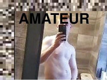 amateur, énorme-bite, gay, branlette, petit-ami, solo, minet, bite