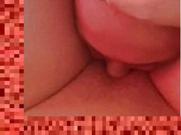 orgasme, chatte-pussy, amateur, ados, jouet, point-de-vue, petit-ami, humide