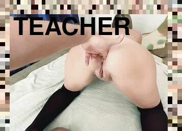 gros-nichons, enseignant, amateur, anal, ejaculation-sur-le-corps, milf, maison, maman, pieds, point-de-vue