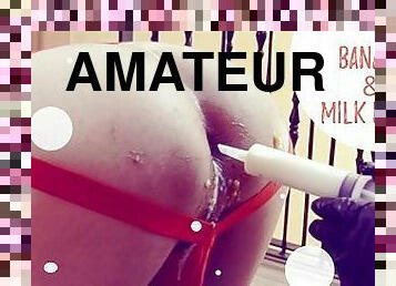 extrême, amateur, anal, jouet, fétiche, lait, trou-du-cul, banane, domination, femme-dominatrice