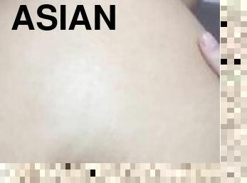 asiatique, cul, amateur, anal, ados, point-de-vue, première-fois