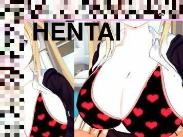 ??????????VRver??????????????????????????Hentai3DCG Koikatsu anime?blonde big breast massage H