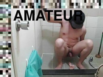 masturbação, amador, anal, gay, fudendo, dildo, fetiche, sozinho, máscara