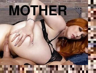 gros-nichons, levrette, poilue, chatte-pussy, fellation, ejaculation-sur-le-corps, milf, pornstar, maman, rousse