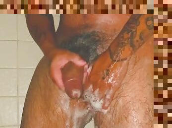 baignade, masturbation, amateur, ejaculation-sur-le-corps, énorme-bite, ados, ejaculation, mexicain, fétiche, douche