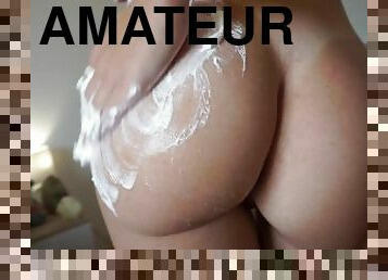 baignade, amateur, babes, ados, rousse, petite, fétiche, douche, solo, petits-seins