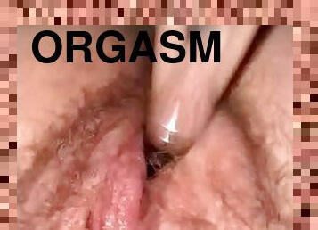 poilue, masturbation, orgasme, chatte-pussy, giclée, amateur, ados, jouet, solo