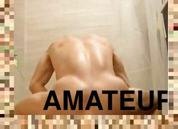 extrême, énorme, amateur, anal, jouet, gay, solo