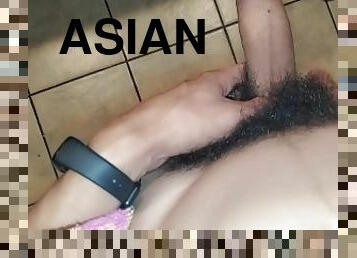 asiatisk, badning, amatør, kæmpestor-pik, bøsse, ung-18, bruser, solo, twink, pik