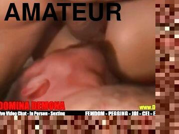 orgie, strapon, amatori, sex-in-trei, pov, sperma, fetish, bisexual, femdom