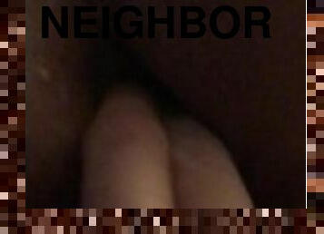 My neighbor invites me to her house while her man went to work and I masturbate her