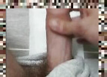 énorme, masturbation, amateur, ejaculation-sur-le-corps, énorme-bite, ados, gay, ejaculation, britannique, solo