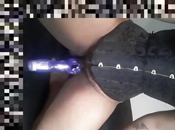 This double didlo makes me hungry for a big black cock cream on a BBC