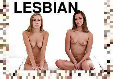 lesbienne, blonde, brunette