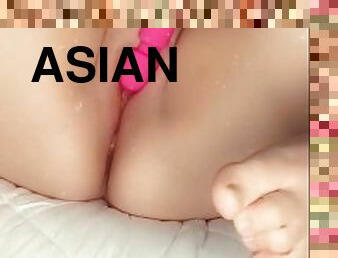 asia, pantat, mastubasi, orgasme, vagina-pussy, amatir, wanita-gemuk-yang-cantik, seorang-diri, basah