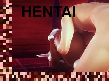 asiatique, ados, japonais, ejaculation-interne, ejaculation, anime, hentai, 3d