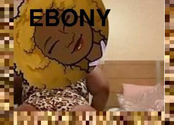 Freaky ebony babe