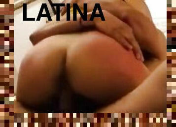 hardcore, latina, butin, trio, brunette