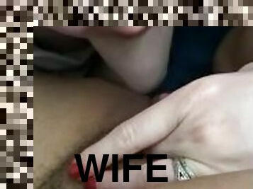 Wife lickin my dick