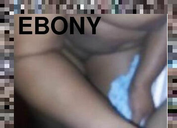 Thick ebony make bbc cum