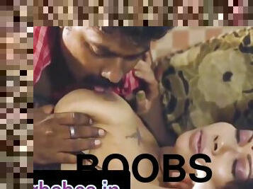 Uppar Pati Aur Niche Doodh Wale Ne Chod Di Big Boobs Bhabhi