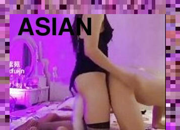 asiatisk, onani, transvestit, anal, teenager, transvestit-tranny, ladyboy, thailænder