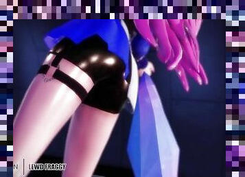 KDA Ahri - Popstar & Sex [MMD R-18]