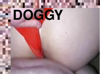 doggy-style, fet, anal, bbw, knubbig, slyna, pov, blond