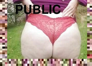 Peeing in public