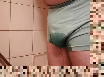 pisser, amateur, culotte, fétiche, solo, réalité