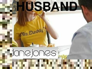 Dane Jones Big tits redhead Lenina Crowne and pussy eating big dick husband