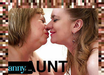 OLDNANNY Auntie Trisha Lily May Pandora Camila Creampie in Mature Lesbian Compilation