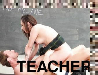 Lily Jordan And Jordan White In Dirty Teacher Eats Lily Teeny Pussy In The