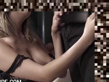 Cara Saint-Germain webcam sex for husband with stranger