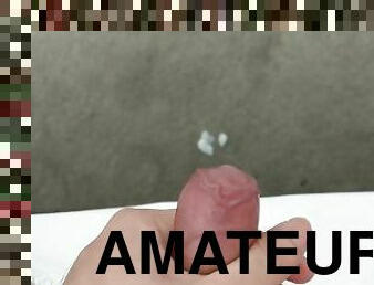 masturbation, amateur, ejaculation-sur-le-corps, ejaculation, solo