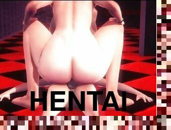 gros-nichons, masturbation, orgasme, fellation, hardcore, ejaculation-interne, anime, hentai, 3d, seins