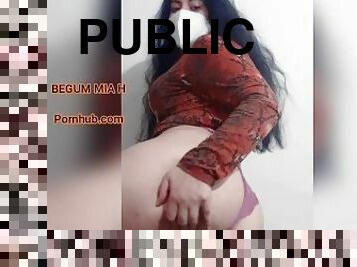 mastürbasyon-masturbation, kamu, iri-göğüslü, güzel, kıç-butt, ufak-tefek-kadın