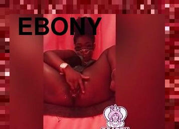 Quick Nut ????  Ebony Masturbation  Solo Fingering  Female Orgasm