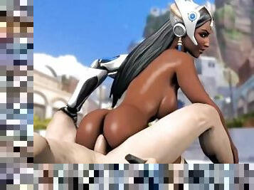 Symmetra Riding Dick -Arhoangel