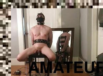 amatør, bdsm, alene, bondage