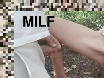 kæmpestor, udendørs, offentlig, fisse-pussy, amatør, bedste, milf, fingering, lille, våd