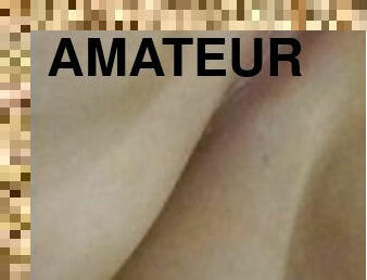 masturbation, chatte-pussy, amateur, jouet, belle-femme-ronde, salope, gode, solo