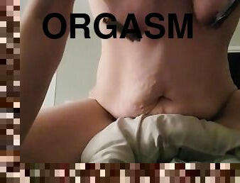 orgasme, amateur, solo