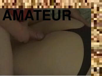 masturbation, amateur, ejaculation-sur-le-corps, branlette, couple, culotte, ejaculation, parfait, fétiche