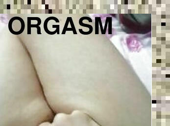 poilue, masturbation, orgasme, chatte-pussy, lesbienne, doigtage, pieds, point-de-vue, horny, fétiche