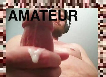 masturbation, amateur, ejaculation-sur-le-corps, énorme-bite, gay, branlette, compilation, point-de-vue, ejaculation, solo