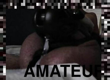 masturbation, amateur, ejaculation-sur-le-corps, jouet, bdsm, ejaculation, solo, bondage