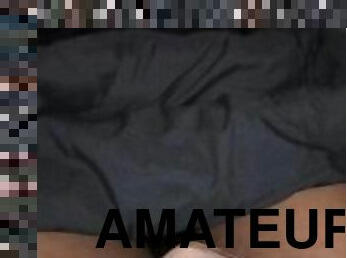 masturbation, amateur, énorme-bite, branlette, solo, bite